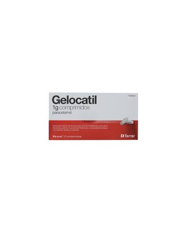 GELOCATIL 1 G 10 COMPRIMIDOS