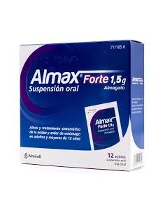 ALMAX FORTE 1,5 G 12 SOBRES SUSPENSION ORAL