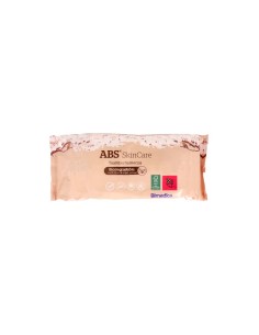 ABS SKINCARE TOALLITAS HUMEDAS CORPORALES  60 UNIDADES 28 X 31 CM