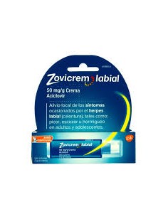 ZOVICREM LABIAL 50 MG/G CREMA 1 TUBO 2 G