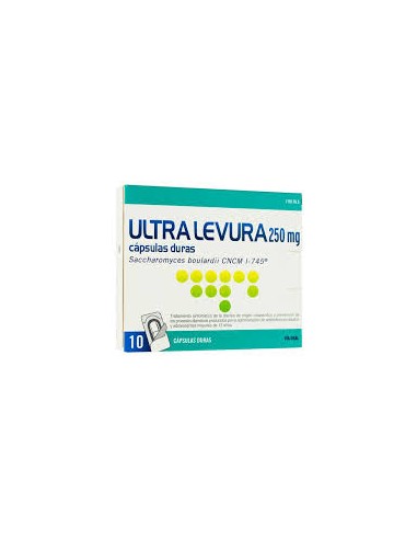 ULTRA-LEVURA 250 MG 10 CAPSULAS (BLISTER)