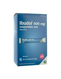 IBUDOL 400 MG 20 SOBRES SUSPENSION ORAL 10 ML