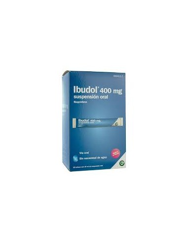 IBUDOL 400 MG 20 SOBRES SUSPENSION ORAL 10 ML