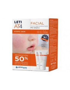 LETI AT4 DUPLO ATOPIC SKIN CREMA FACIAL 2 X 50ML