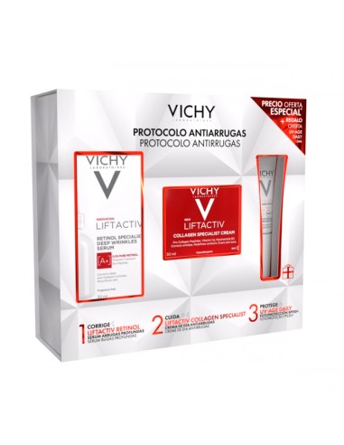 VICHY COFRE LIFTACTIVE RETINOL SERUM 30ML + CREMA COLLAGEN SPECIALIST 50ML