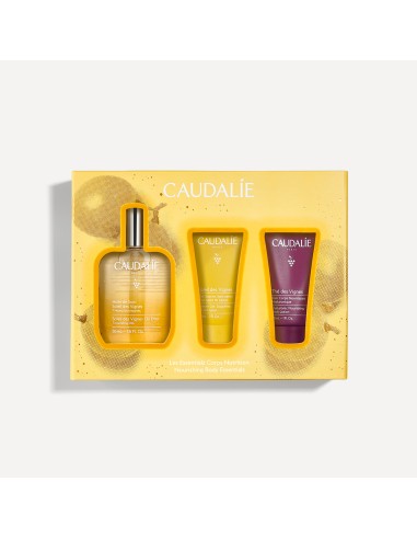 CAUDALIE COFRE ACEITE SOLEIL DES VIGNES 50ML + SOLEIL DES VIGNES GEL DUCHA 30ML+ LOCION THE 30ML