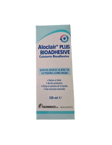 ALOCLAIR PLUS BIOADHESIVE COLUTORIO  1 ENVASE 120 ML